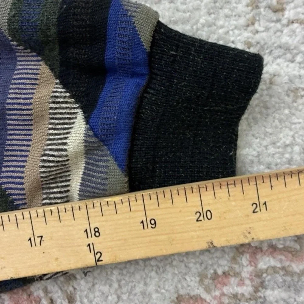 VTG 90s Tundra Canada 3D Knit Sweater Men XXL Coogi Style Geometric Textured
